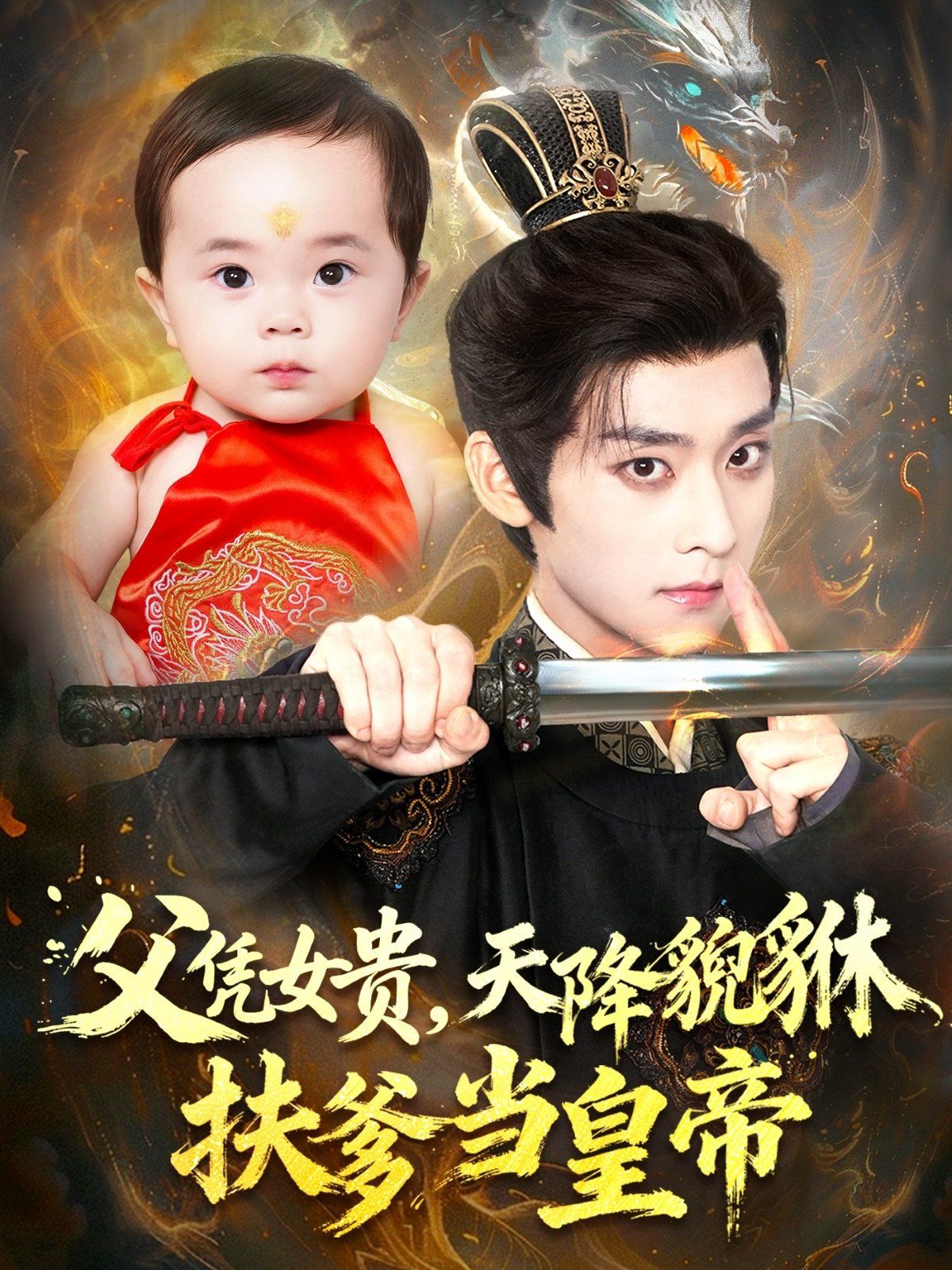 父凭女贵，天降貔貅扶爹当皇帝(全集)